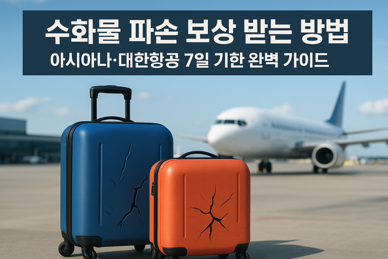 수화물 파손 보상 받는 방법 