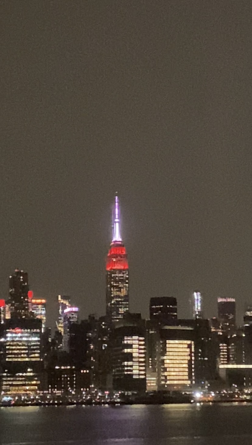 엠파이어 스테이트 빌딩 조명1