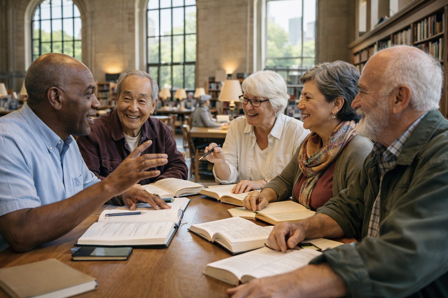 Liberal Arts Lectures for seniors in New York