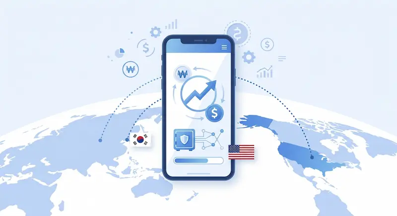 Best Korea to US money transfer apps 2026 — safe and affordable international transfers
